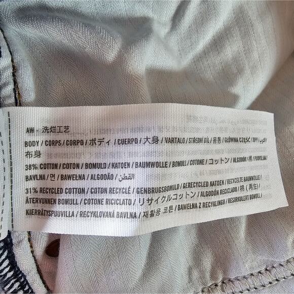 Abercrombie & Fitch Curve Love Loose Jeans Womens 24 37" Light Wash High Rise - Picture 2 of 10